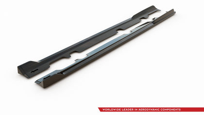 Maxton sideskørter til Ford Fiesta Mk8 ST / ST-Line – blank sort – billede 5 af 6