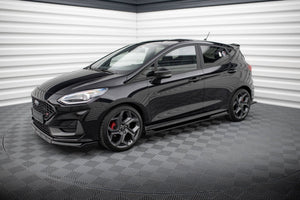 Maxton sideskørter til Ford Fiesta Mk8 ST / ST-Line – blank sort – billede 2 af 6