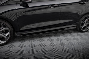Maxton sideskørter til Ford Fiesta Mk8 ST / ST-Line – blank sort – billede 1 af 6