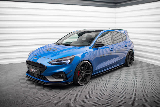 Maxton sideskørter til Ford Focus ST / ST-Line Mk4 – blank sort – billede 2 af 5