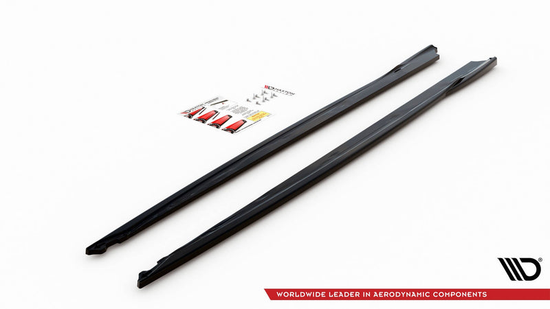 Maxton sideskørter til Toyota Supra Mk5 – blank sort – billede 4 af 4