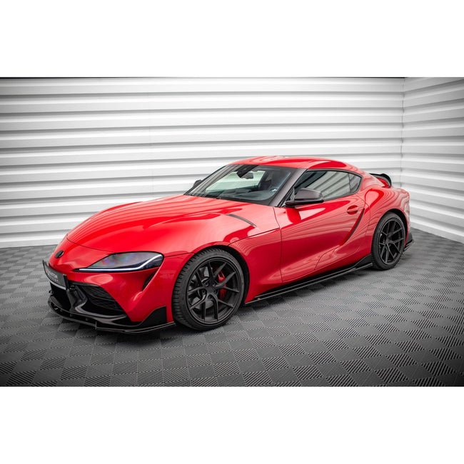 Maxton sideskørter til Toyota Supra Mk5 – blank sort – billede 1 af 4