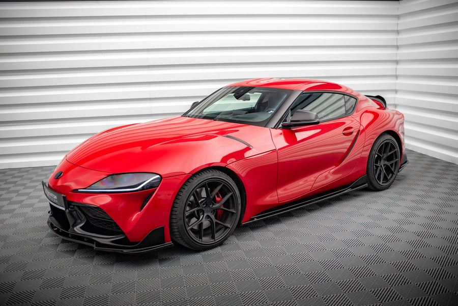 Maxton sideskørter til Toyota Supra Mk5 – blank sort – billede 1 af 4