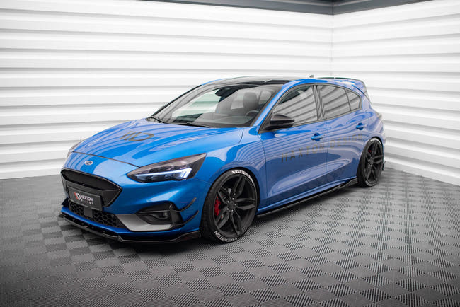 Maxton sideskørter til Ford Focus ST / ST-Line Mk4 – blank sort – billede 2 af 6