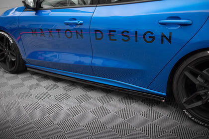 Maxton sideskørter til Ford Focus ST / ST-Line Mk4 – blank sort – billede 3 af 5
