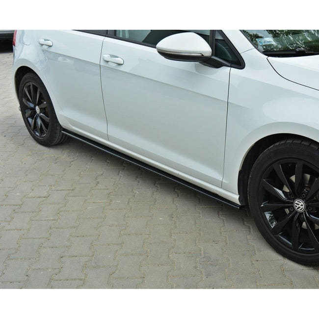 Maxton sideskørter til Volkswagen Golf Mk7 Standard – blank sort – billede 1 af 3