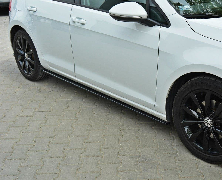 Maxton sideskørter til Volkswagen Golf Mk7 Standard – blank sort – billede 1 af 3