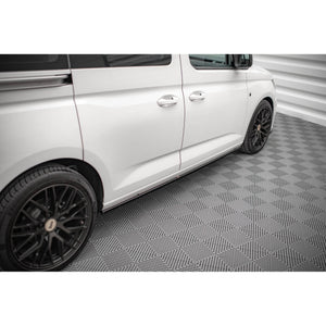 Maxton sideskørter til Volkswagen Caddy Mk5 / Ford Transit Connect Mk3 – blank sort – billede 2 af 5