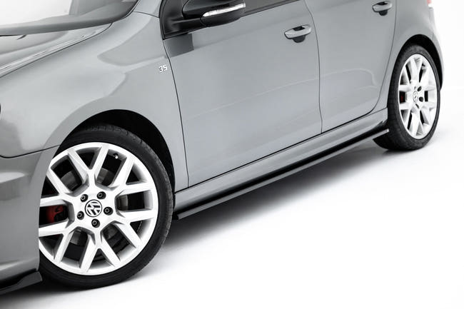 Maxton sideskørter til Volkswagen Golf GTI 35th / R20 Mk6 – blank sort – billede 1 af 6