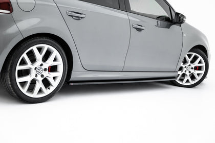 Maxton sideskørter til Volkswagen Golf GTI 35th / R20 Mk6 – blank sort – billede 4 af 6