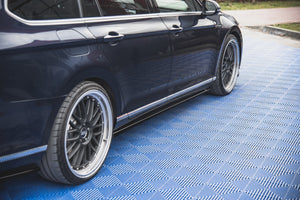 Maxton sideskørter til Volkswagen Passat B8 – blank sort – billede 1 af 5