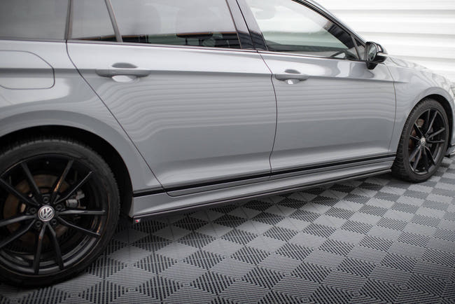 Maxton sideskørter til Volkswagen Passat R-Line B8 Facelift – blank sort – billede 2 af 6