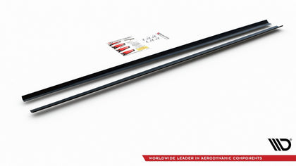 Maxton sideskørter til Volkswagen Polo GTI / R-line Mk6 – blank sort – billede 10 af 10