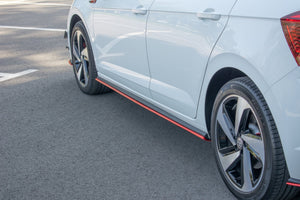 Maxton sideskørter til Volkswagen Polo GTI / R-line Mk6 – blank sort – billede 2 af 10