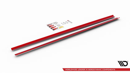 Maxton sideskørter til Volkswagen Polo GTI / R-line Mk6 – blank sort – billede 4 af 10