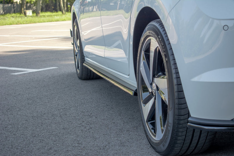 Maxton sideskørter til Volkswagen Polo GTI / R-line Mk6 – blank sort – billede 6 af 10