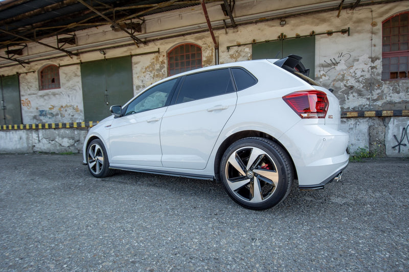 Maxton sideskørter til Volkswagen Polo GTI / R-line Mk6 – blank sort – billede 8 af 10