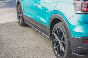 Maxton sideskørter til Volkswagen T-Cross – blank sort – billede 3 af 6