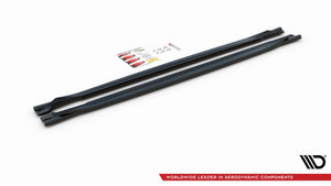 Maxton sideskørter til Volkswagen T-Roc Mk1 – blank sort – billede 3 af 4