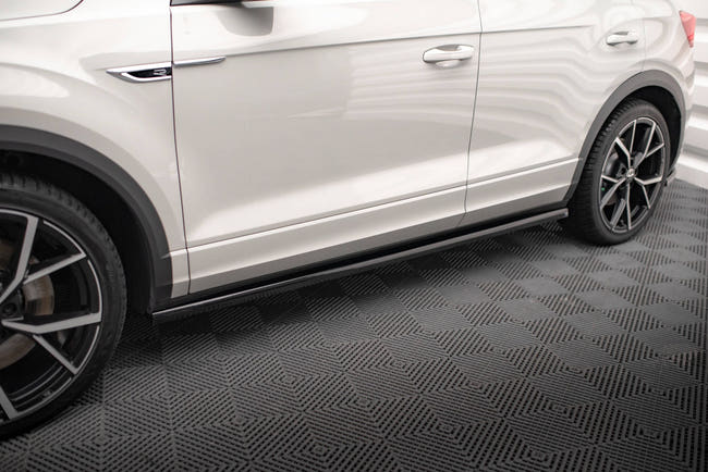 Maxton sideskørter til Volkswagen T-Roc R / R-Line Mk1 – blank sort – billede 1 af 9