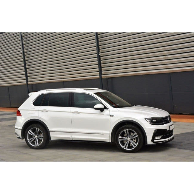 Maxton sideskørter til Volkswagen Tiguan R-Line Mk2 – blank sort – billede 2 af 4