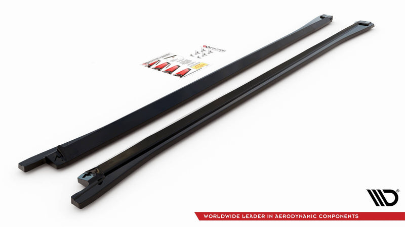 Maxton sideskørter til Volkswagen Touareg R-line Mk3 – blank sort – billede 5 af 6