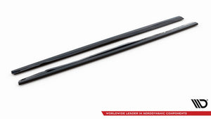 Maxton sideskørter til Volvo C70 Mk1 – blank sort – billede 4 af 5