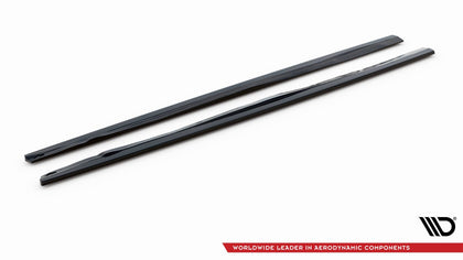 Maxton sideskørter til Volvo C70 Mk1 – blank sort – billede 4 af 5