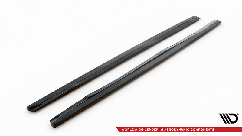 Maxton sideskørter til Volvo C70 Mk1 – blank sort – billede 5 af 5