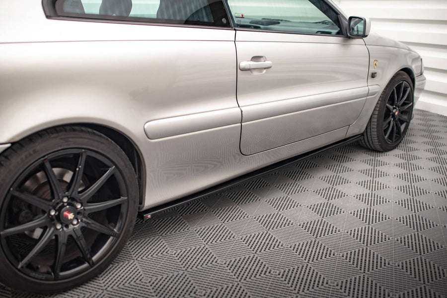 Maxton sideskørter til Volvo C70 Mk1 – blank sort – billede 1 af 5