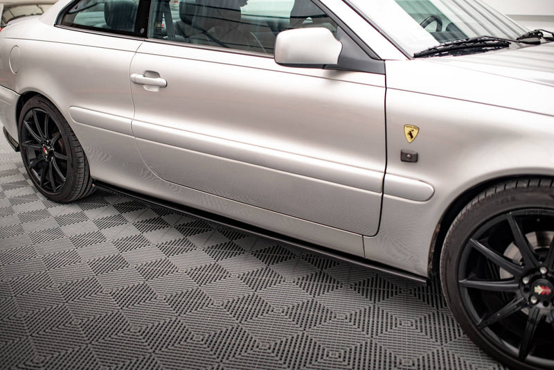 Maxton sideskørter til Volvo C70 Mk1 – blank sort – billede 2 af 5