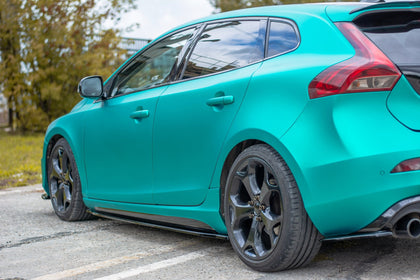 Maxton sideskørter til Volvo V40 R-design – blank sort – billede 1 af 7