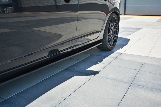 Maxton sideskørter til Volvo V60 Polestar Facelift – blank sort – billede 2 af 4