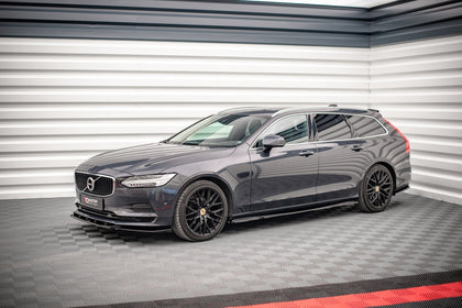 Maxton sideskørter til Volvo V90 Mk2 – blank sort – billede 2 af 5