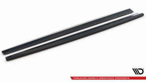 Maxton sideskørter til Volvo V90 / S90 R-Design Mk2 – blank sort – billede 4 af 5