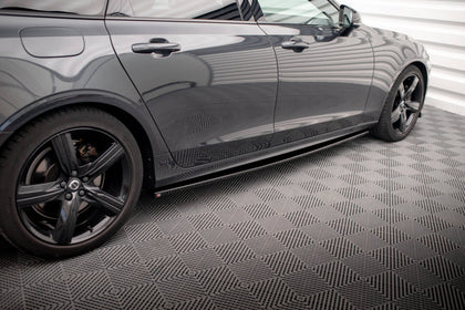 Maxton sideskørter til Volvo V90 / S90 R-Design Mk2 – blank sort – billede 2 af 5