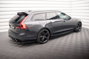 Maxton sideskørter til Volvo V90 / S90 R-Design Mk2 – blank sort – billede 3 af 5