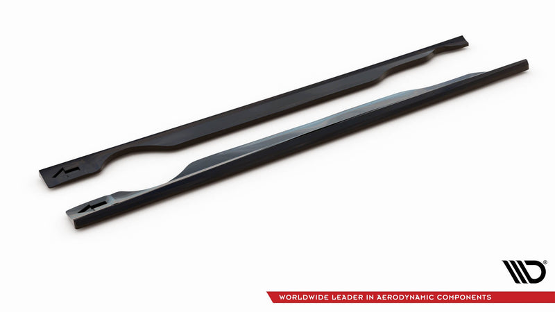 Maxton sideskørter til Volvo XC60 Mk1 Facelift – blank sort – billede 5 af 6