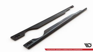 Maxton sideskørter til Volvo XC60 Mk1 Facelift – blank sort – billede 4 af 6