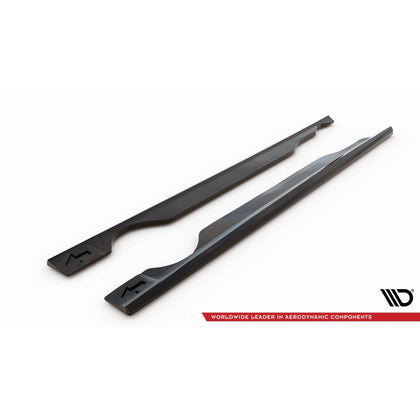 Maxton sideskørter til Volvo XC60 Mk1 Facelift – blank sort – billede 4 af 6