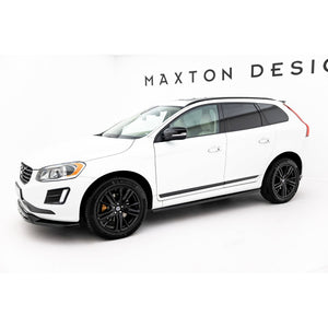 Maxton sideskørter til Volvo XC60 Mk1 Facelift – blank sort – billede 1 af 6