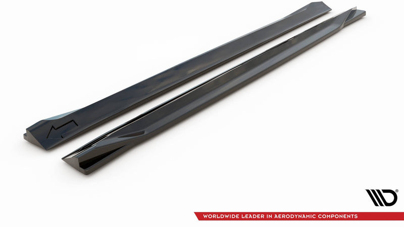 Maxton sideskørter til Volvo XC60 Mk2 R-Design – blank sort – billede 5 af 5