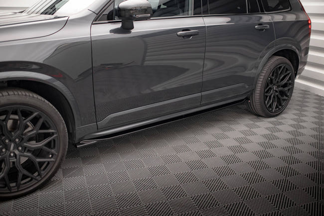 Maxton sideskørter til Volvo XC90 R-Design Mk2 / Mk2 Facelift – blank sort – billede 1 af 5