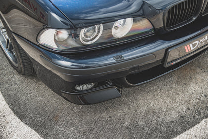 Maxton side splitters til BMW M5 / 5 M-Pack E39 – blank sort – billede 3 af 7