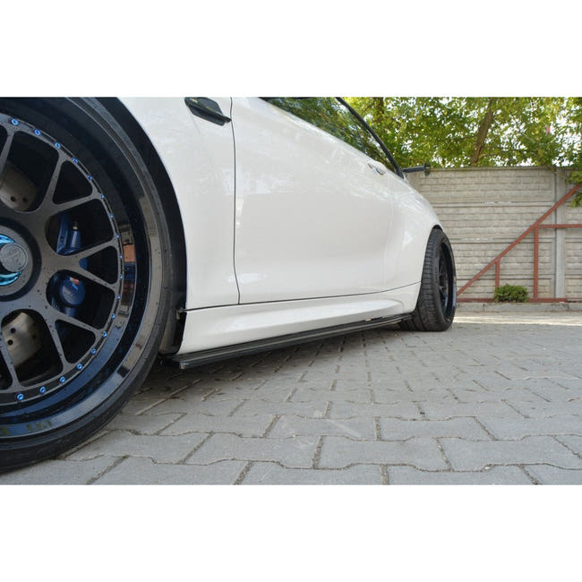 Maxton sideskørter til BMW M2 F87 Coupé – blank sort – billede 2 af 7