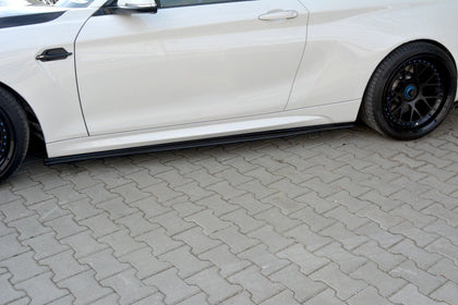 Maxton sideskørter til BMW M2 F87 Coupé – blank sort – billede 1 af 7