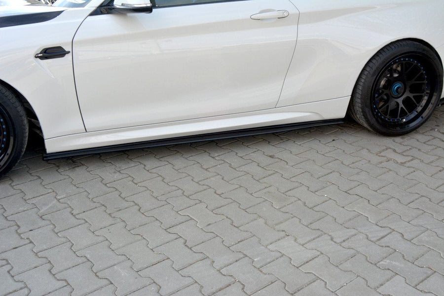 Maxton sideskørter til BMW M2 F87 Coupé – blank sort – billede 1 af 7