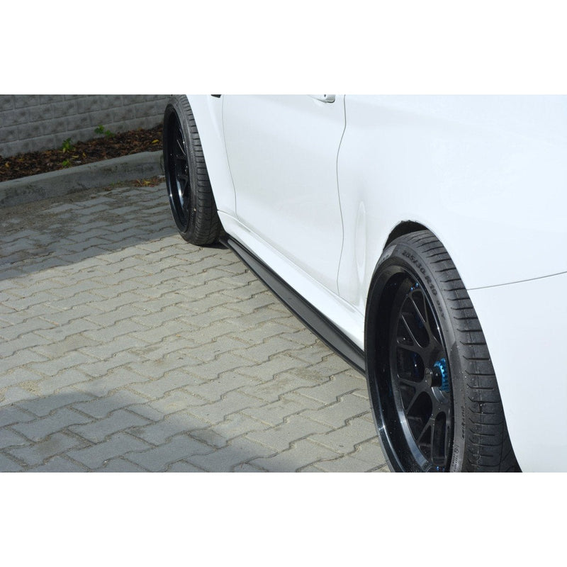 Maxton sideskørter til BMW M2 F87 Coupé – blank sort – billede 4 af 7