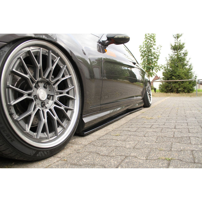 Maxton sideskørter til Mercedes CL 500 C216 Amgline – blank sort – billede 1 af 2