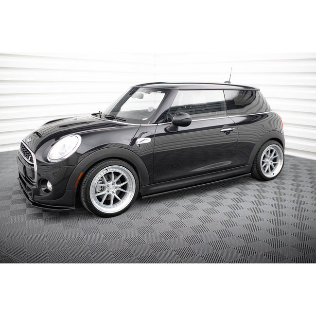 Maxton sideskørter til Mini Cooper S F56 / F56 Facelift – blank sort – billede 1 af 3